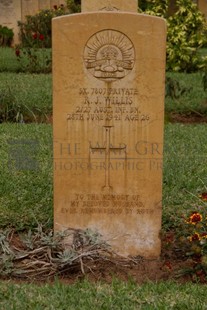 BEIRUT WAR CEMETERY - WILLIS, RICHARD JOHN